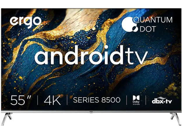 Телевизор Ergo 55" QLED 55GUS8555 