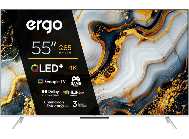 Телевизор Ergo QLED+ 55JUQ85 