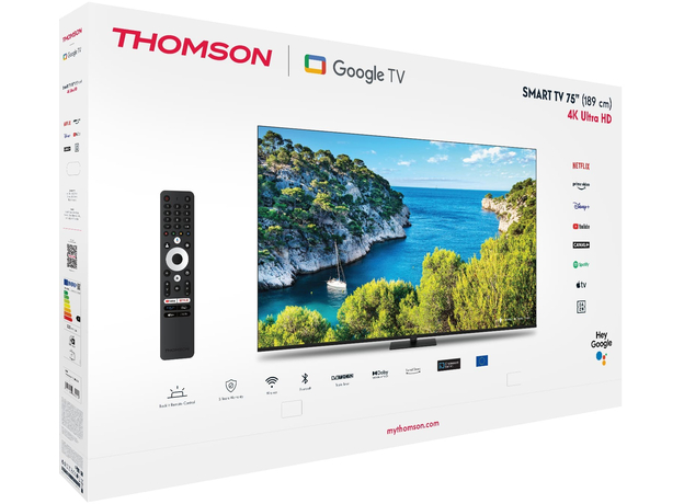 Телевизор Thomson Google TV 75" UHD 75UG5C14 - изображение 7