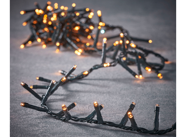 Светодиодная гирлянда Luca Lighting Змейка теплый белый 14 м (8718861684322) 