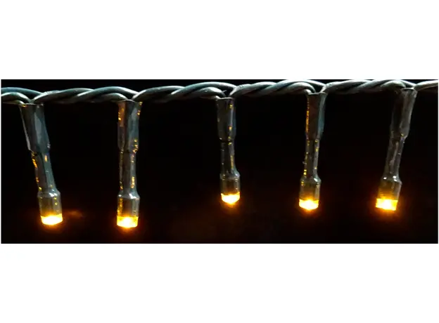 Светодиодная гирлянда Luca Lighting Змейка теплый белый 14 м (8718861684322) - изображение 2