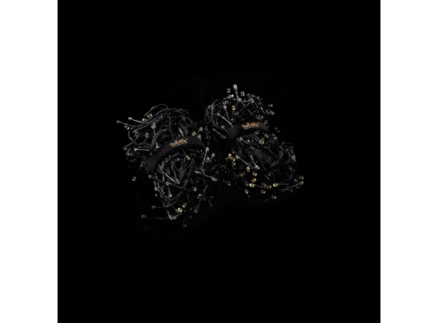 Светодиодная Smart LED гирлянда Twinkly Cluster AWW 400, BT+WiFi, Gen II, IP44 кабель черный (TWC400GOP-BEU) - изображение 2