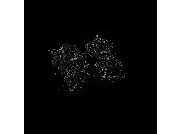 Светодиодная Smart LED гирлянда Twinkly Cluster AWW 400, BT+WiFi, Gen II, IP44 кабель черный (TWC400GOP-BEU) - изображение 2