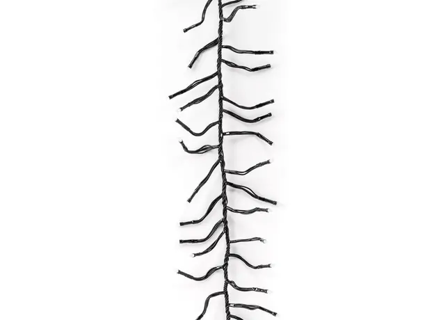 Светодиодная Smart LED гирлянда Twinkly Cluster AWW 400, BT+WiFi, Gen II, IP44 кабель черный (TWC400GOP-BEU) - изображение 9