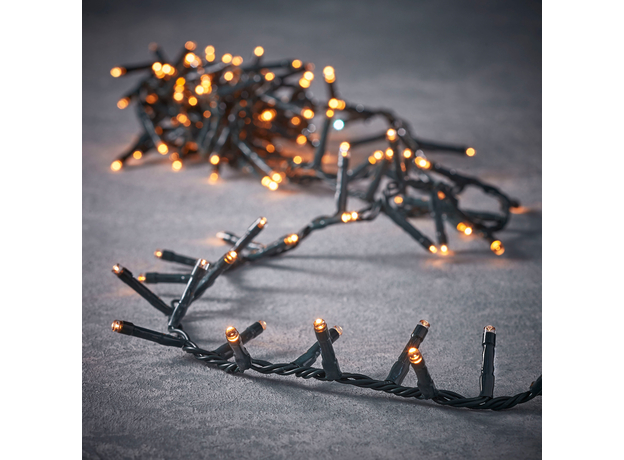 Светодиодная гирлянда Luca Lighting Змейка теплый белый 43 м (8718861859751) 