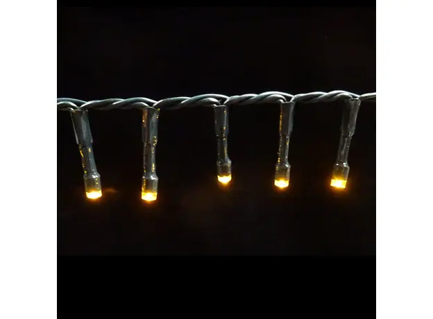 Светодиодная гирлянда Luca Lighting Змейка теплый белый 43 м (8718861859751) - изображение 2