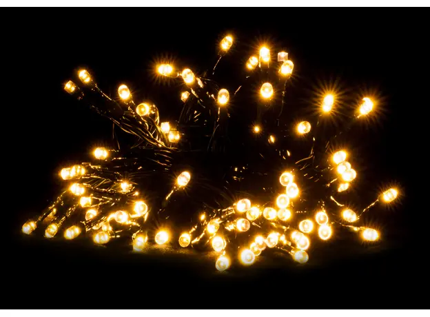 Светодиодная гирлянда Luca Lighting Змейка теплый белый 43 м (8718861859751) - изображение 3