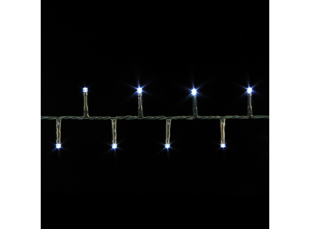 Светодиодная гирлянда Luca Lighting Змейка холодный белый 17 м (8718861684384) - изображение 2