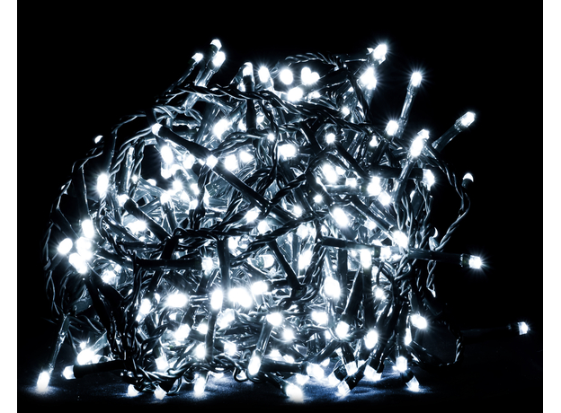 Светодиодная гирлянда Luca Lighting Змейка холодный белый 17 м (8718861684384) - изображение 3