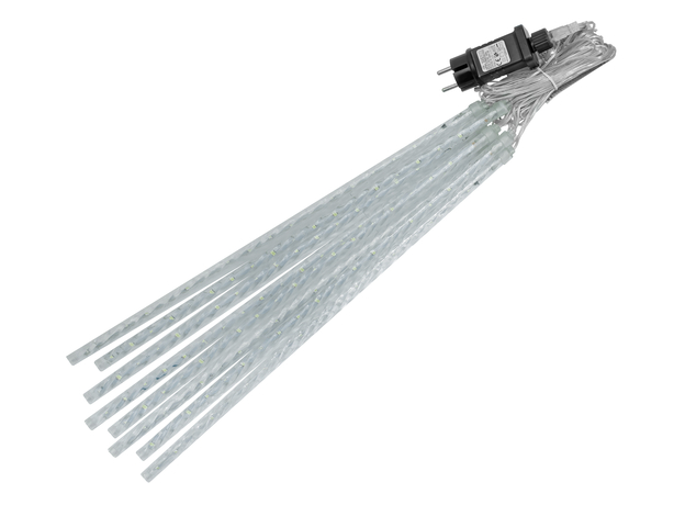 Светодиодная гирлянда Luca Lighting Тающие сосульки холодный белый 12 м (8718861842234) - изображение 2