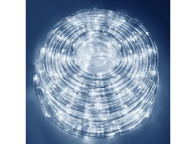 Гирлянда дюралайт уличная (наружная) Springos Rope Lights 30 м 720 LED CL1208 Cold White - изображение 8