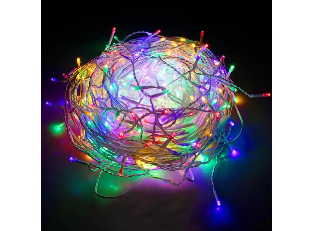 Гирлянда бахрома уличная (наружная) Springos 20 м 500 LED + Flash (CL0519) Mix - изображение 4