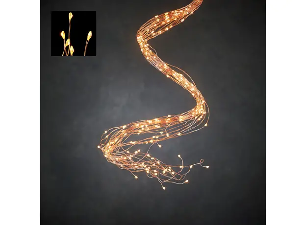 Светодиодная гирлянда Luca Lighting Охапка струн 3 м Теплый белый (8718861329360) 