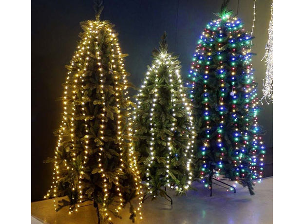 Светодиодная гирлянда Luca Lighting Конус 1.6 + 8 м Теплый белый (8720362038566) - изображение 4