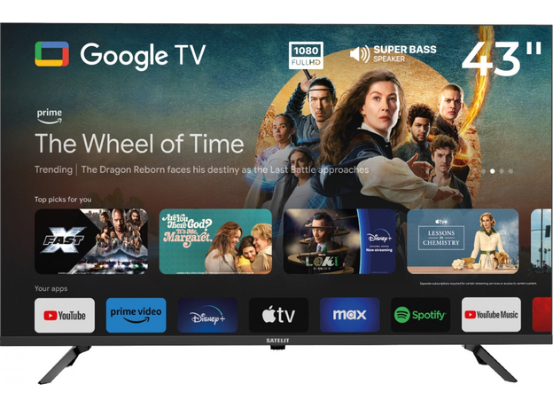 Телевизор Satelit 43F9500GS 