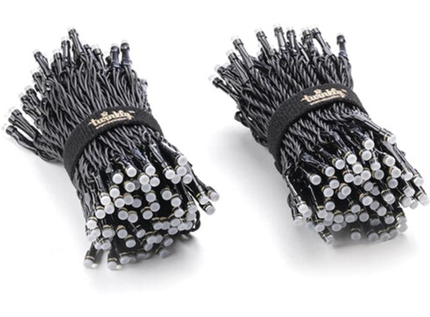 Светодиодная Smart LED гирлянда Twinkly Strings RGBW 400, BT+WiFi, Gen II, IP44, кабель черный (TWS400SPP-BEU) - изображение 3