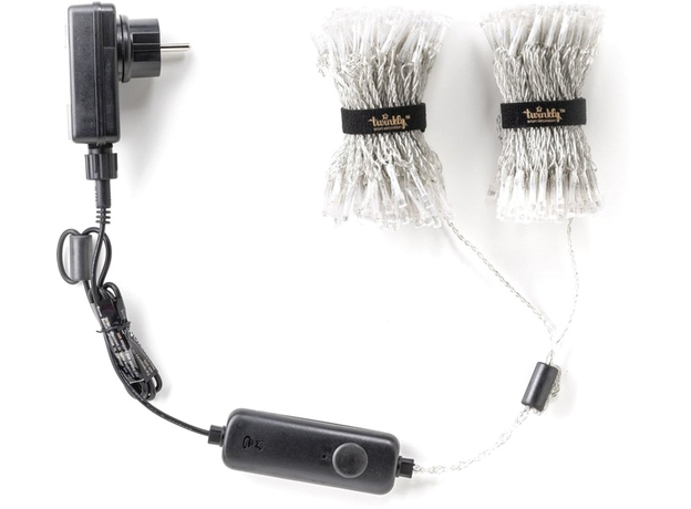 Светодиодная Smart LED гирлянда Twinkly Strings RGBW 250, BT+WiFi, Gen II, IP44, кабель бесцветный (TWS250SPP-TEU) - изображение 9