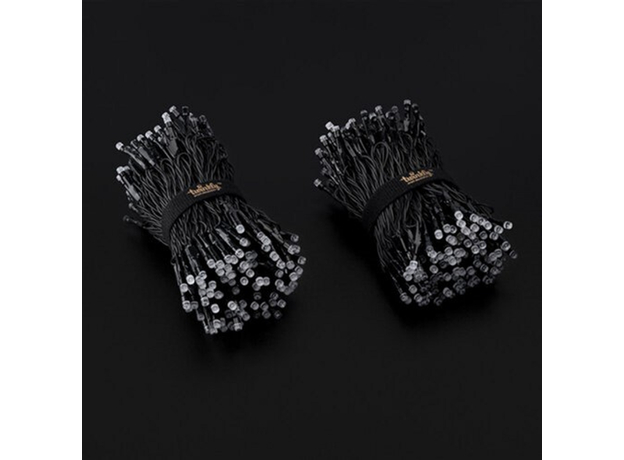 Светодиодная Smart LED гирлянда Twinkly Strings RGBW 400, BT+WiFi, Gen II, IP44, кабель черный (TWS400SPP-BEU) - изображение 8