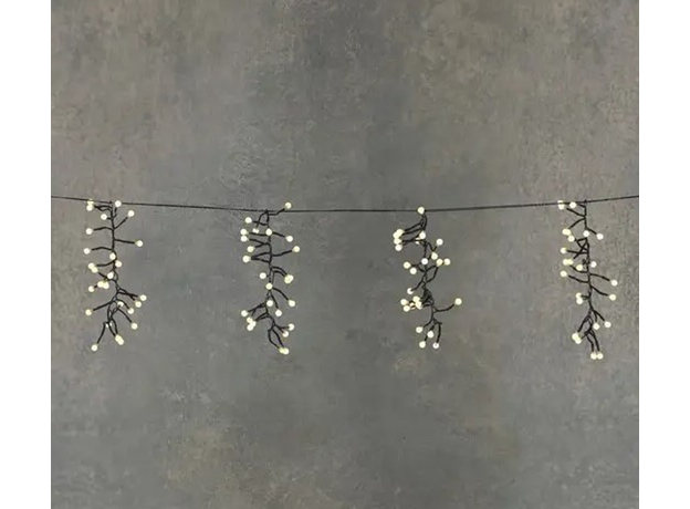 Светодиодная гирлянда Luca Lighting Бахрома теплый белый 9.2 м (8718861852332) 