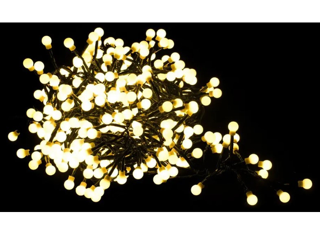 Светодиодная гирлянда Luca Lighting Бахрома теплый белый 9.2 м (8718861852332) - изображение 2