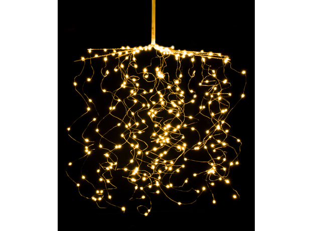 Светодиодная гирлянда-подвеска Luca Lighting Свисающие струны теплый белый 1.5 м (8718861853551) - изображение 2