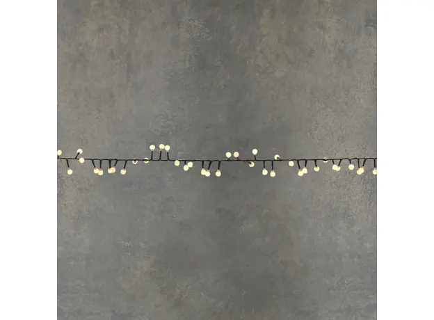 Светодиодная гирлянда Luca Lighting Змейка теплый белый 19 м (8718861843064) 