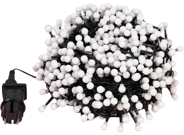 Светодиодная гирлянда Luca Lighting Змейка теплый белый 19 м (8718861843064) - изображение 5