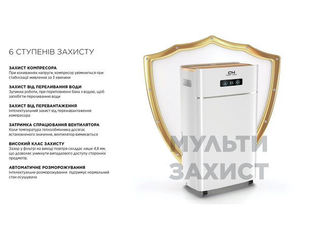 Осушитель воздуха Cooper&Hunter CH-D014WD8-30LD WF - изображение 7