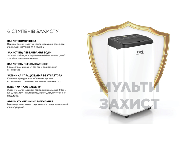 Осушитель воздуха Cooper&Hunter CH-D009WD8-20LD WF - изображение 11