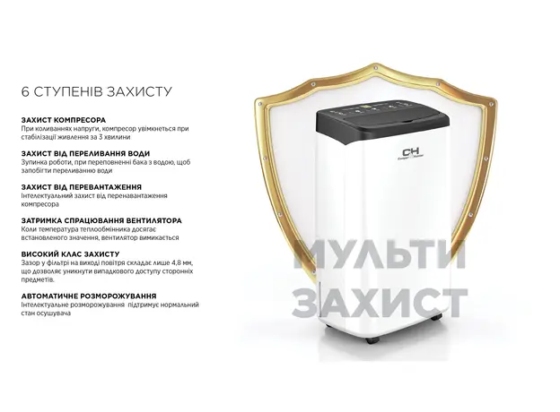 Осушитель воздуха Cooper&Hunter CH-D009WD8-20LD WF - изображение 11