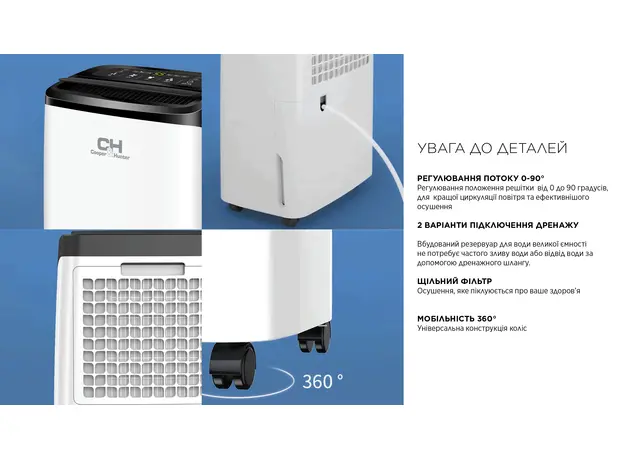 Осушитель воздуха Cooper&Hunter CH-D009WD8-20LD WF - изображение 14