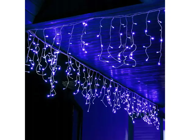 Гирлянда бахрома уличная (наружная) Springos 12 м 300 LED Pilot CL306 Blue 6 отзывов - изображение 8