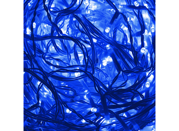 Гирлянда бахрома уличная (наружная) Springos 12 м 300 Led CL302 Blue - изображение 3