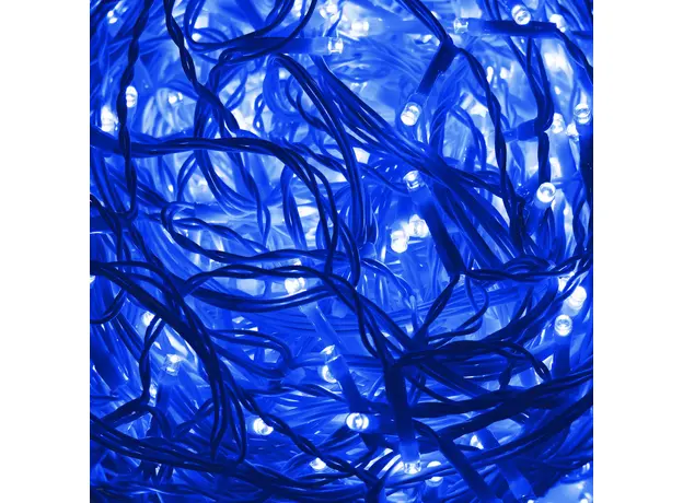 Гирлянда бахрома уличная (наружная) Springos 12 м 300 Led CL302 Blue - изображение 3