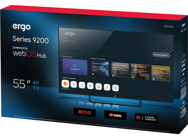 Телевизор Ergo 55WUS9200 - изображение 7