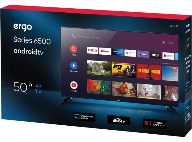 Телевизор Ergo 50GUS6500 - изображение 9