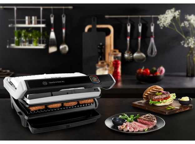 Контактный гриль (прижимной) TEFAL OptiGrill Elite XL GC760D30 - изображение 7