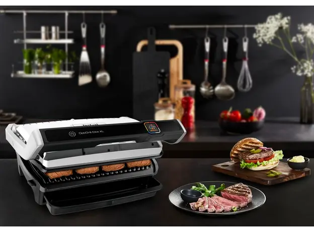 Контактный гриль (прижимной) TEFAL OptiGrill Elite XL GC760D30 - изображение 7