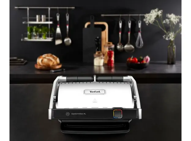 Контактный гриль (прижимной) TEFAL OptiGrill Elite XL GC760D30 - изображение 9