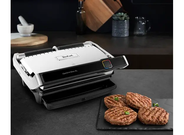 Контактный гриль (прижимной) TEFAL OptiGrill Elite XL GC760D30 - изображение 11