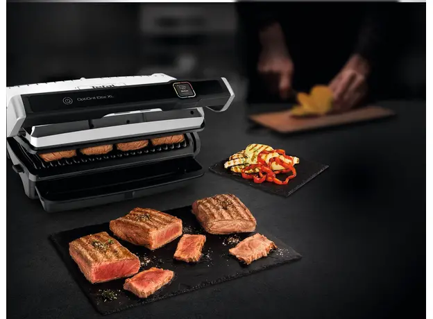 Контактный гриль (прижимной) TEFAL OptiGrill Elite XL GC760D30 - изображение 12