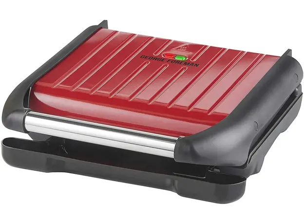 Контактный гриль (прижимной) GEORGE FOREMAN 25040-56 Family Steel - изображение 2