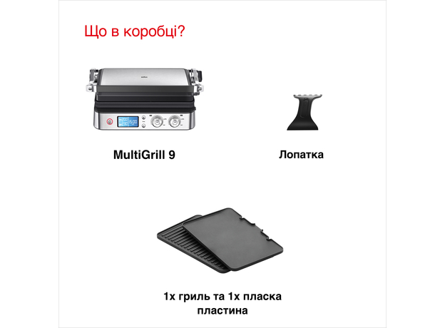 Контактный гриль (прижимной) BRAUN MultiGrill 9 CG9040 - изображение 9