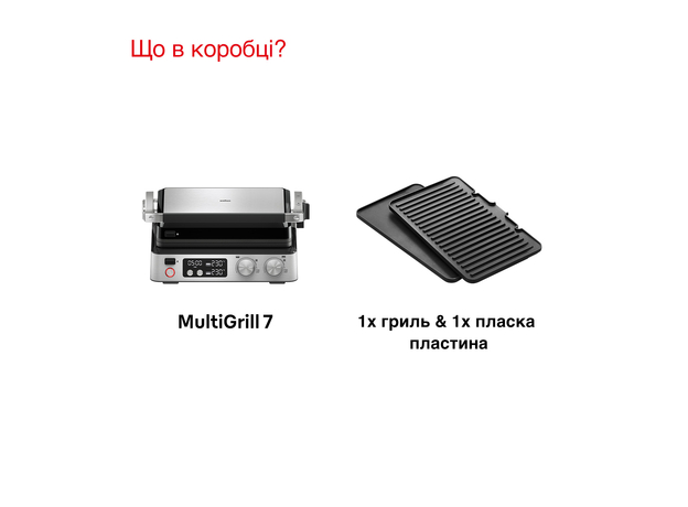 Контактный гриль (прижимной) BRAUN MultiGrill 7 CG7040 - изображение 8