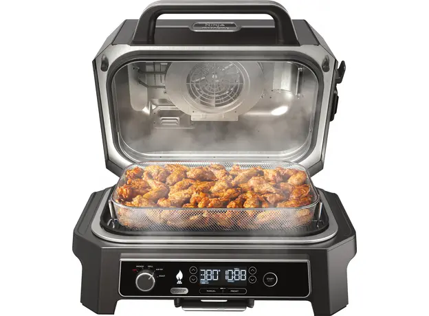 Электрический гриль-барбекю и коптильня Ninja Woodfire Pro XL OG850EU - изображение 9