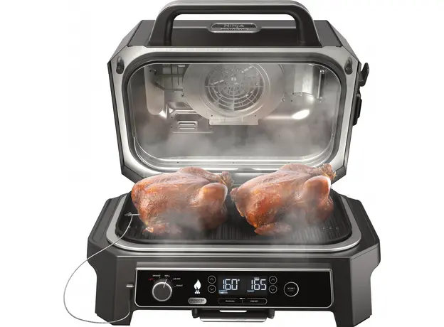 Электрический гриль-барбекю и коптильня Ninja Woodfire Pro XL OG850EU - изображение 8