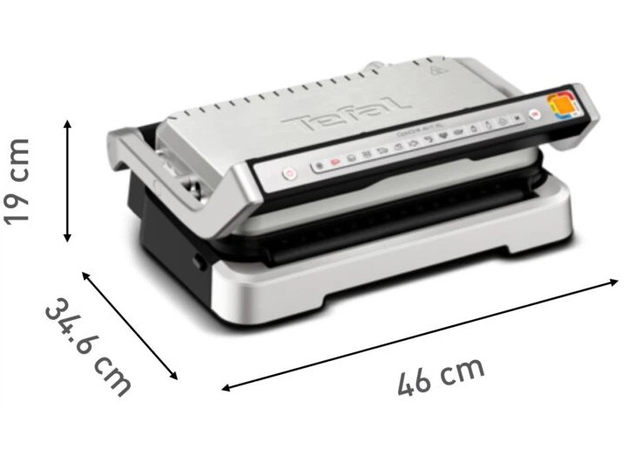 Контактный гриль (прижимной) Tefal OptiGrill 4 in 1 XL GC784D - изображение 5