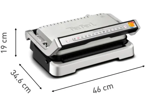 Контактный гриль (прижимной) Tefal OptiGrill 4 in 1 XL GC784D - изображение 5