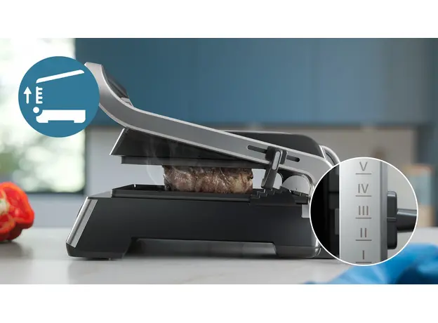 Контактный гриль (прижимной) Philips Series 5000 HD6301/90 - изображение 9