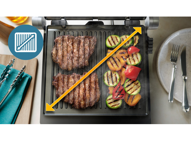 Контактный гриль (прижимной) Philips Series 5000 HD6301/90 - изображение 8